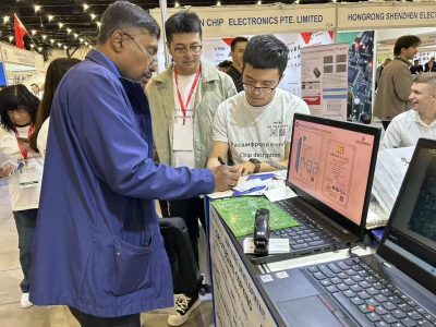 Long-term partners celebrating success with Huangte, a leading pcb fabrication manufacturer for high-end electronics.