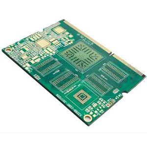 Completed PCBA board showcasing our turnkey PCB assembly services with precise SMT component placement.