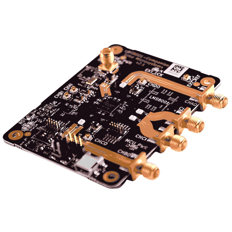 Rogers material RF pcb for high frequency 5G antenna applications.