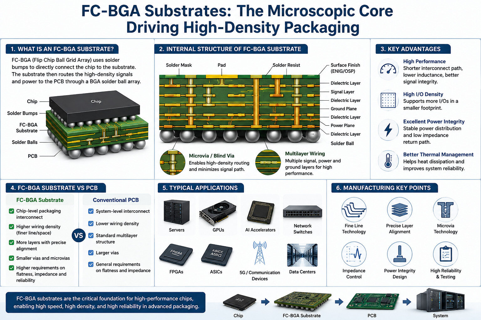 FC-BGA Substrates: The Microscopic Core Driving High-Density Packaging ...